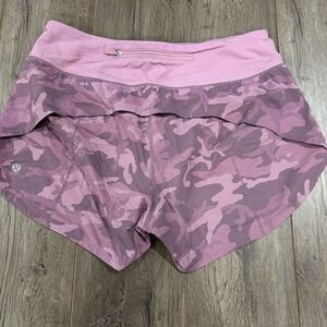 Lululemon speed up Short  4” sz 8